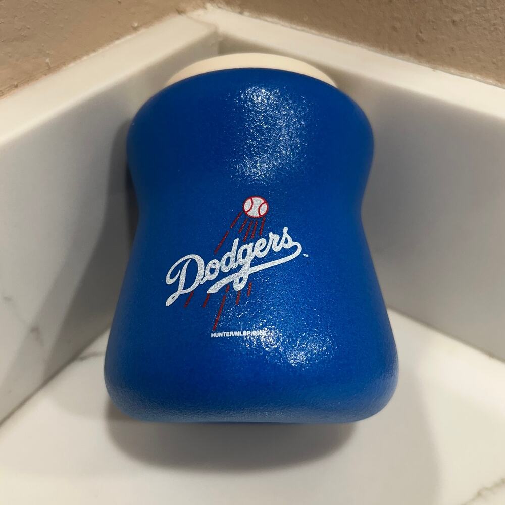 Los Angeles Dodgers 2008 Foam Can Cooler Koozie Style Insulator MLB Blue